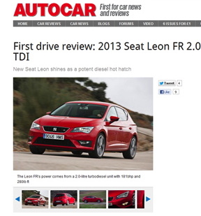 Autocar Leon 2.0 TDi review
