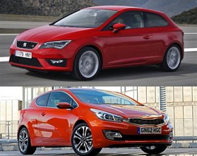 SEAT Leon SC takes on Kia Proceed