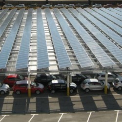 Solar panels at SEAT Martorell factory