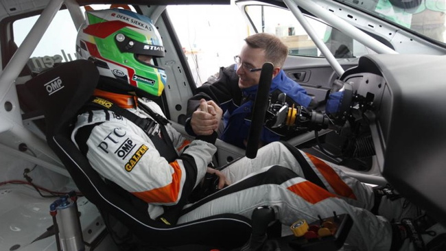 Stian Paulsen gets ready