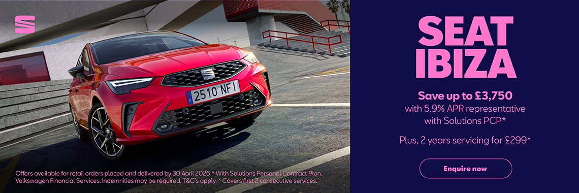 W Livingstone Ltd - New SEAT Ibiza offer